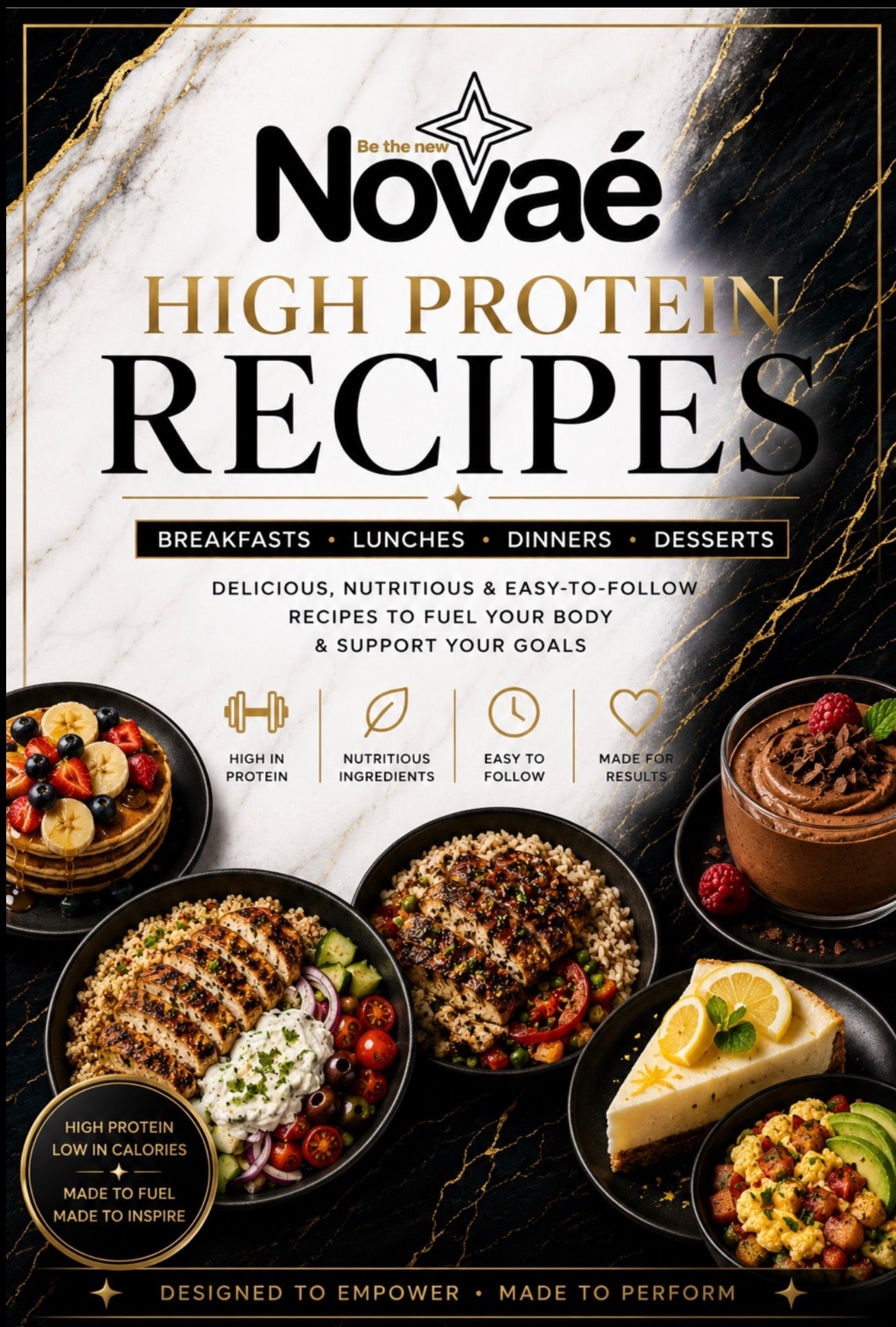 FREE Novaé High Protein Recipe Ebook